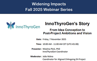 InnoThyroGen Shares Its Journey at the EH Community Widening Impact Webinar – Fall Series 2025